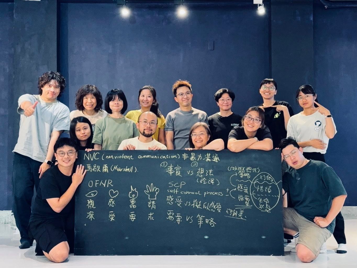 第二場次結束後的大合照